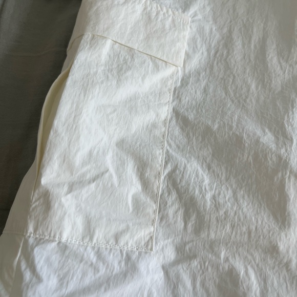 PRINCESS POLLY WHITE PARACHUTE CARGO PANTS - Picture 4 of 7